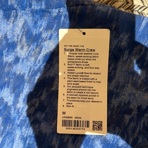Lululemon Surge Warm Crew - Picture 2 of 2
